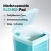 MEDIHEAL OFFICIAL Square Facial Toner Pads 100 Blemish Removal Korean Cosmetics (Madecassoside) Sheets, 170ml, Pads, Skincare,