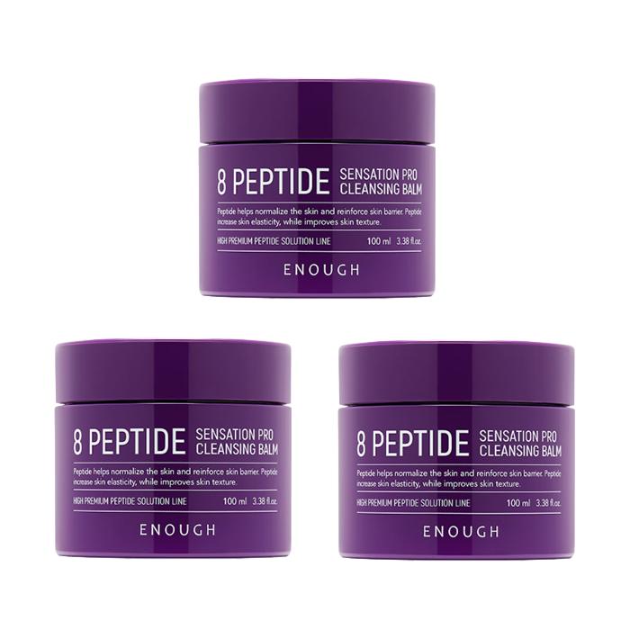 Enough 8 Peptide Cleansing Line (Water 500ml / Oil 200ml / Balm 100ml / Milk 300ml) (17 Options)