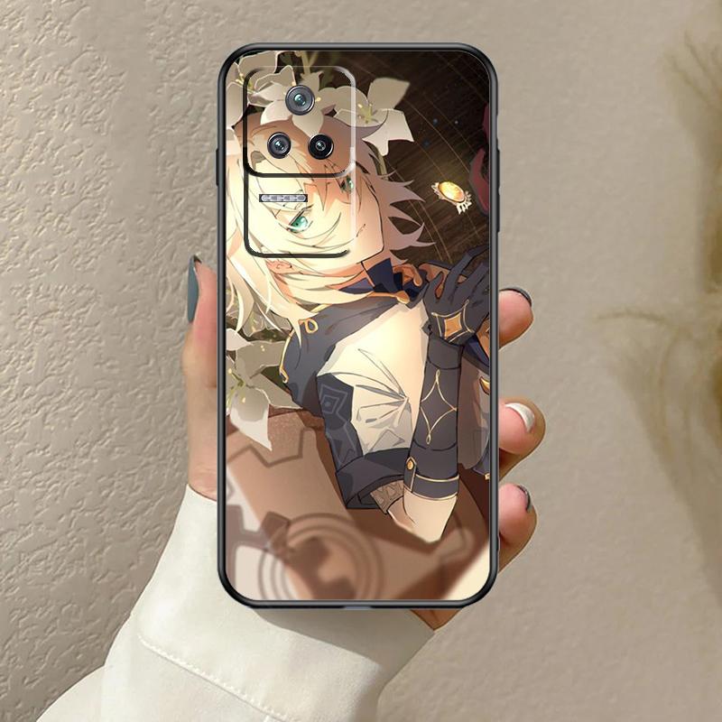 Albedo Genshin Impact Case For Xiaomi 15T Pro 14T 13T 14 15 Ultra 17 Pro Max POCO X7 F8 Pro X3 X5 X6 F5 F6 F7 Cover