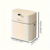 Slim Wall-Mounted Trash Can - High-Capacity, Lidded & Space-Saving for Kitchen, Living Room & Toilet
