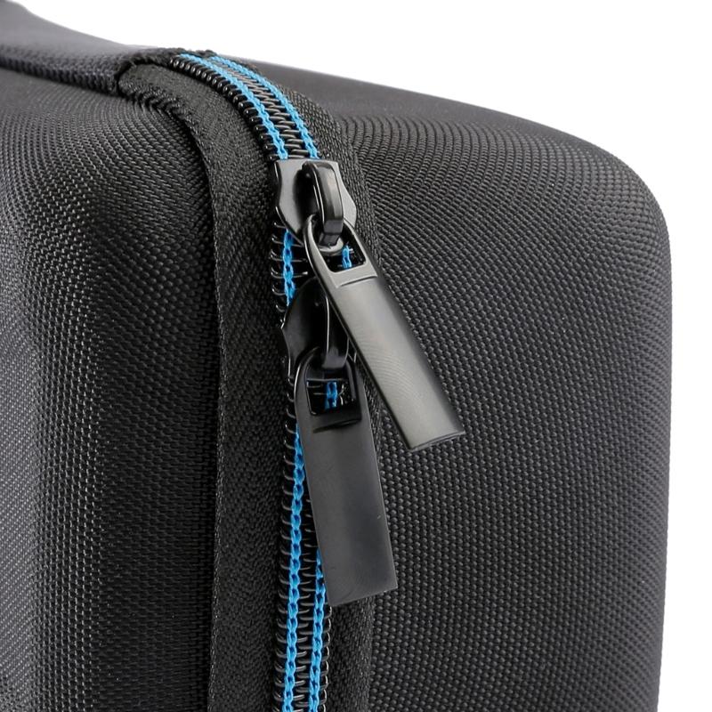 Square Speaker Bag Shockproof Carrying Storage Box for BOGASING M5 Speaker Bag with Inner Pocket Protective Holder