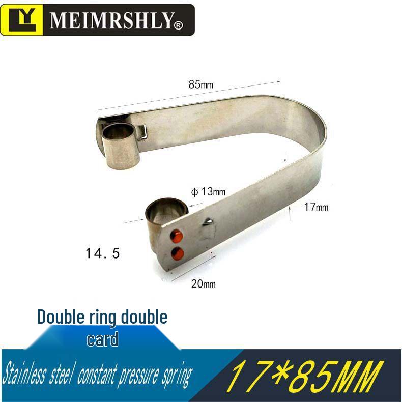 Heli Electric Forklift Circlip for Sightseeing Car Motor - Constant Voltage Spring Carbon Brush Holder (Sizes: 17*33, 17*37, 17*46)