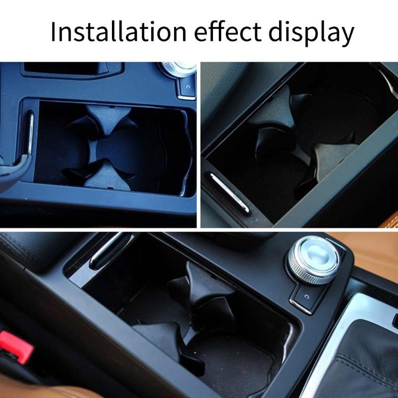 Car Front Cup Hold Secure & Convenient Drinck Stand Easy To Use & CleanBeverage Stand Simple Installation for W204