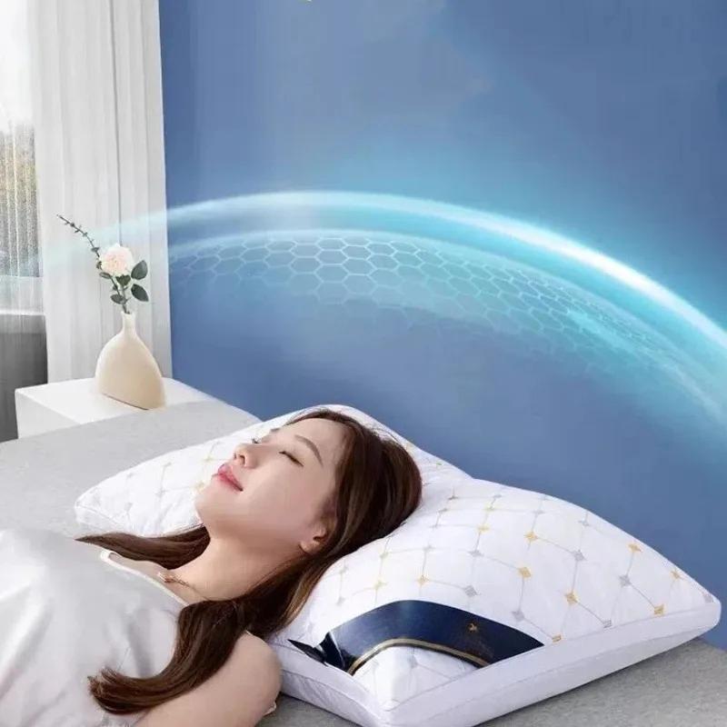 Non-collapse Hotel Pillows for Cervical Spine Protection and Sleep Aid Non-deformationHome Use Dormitory Single Pillow Core