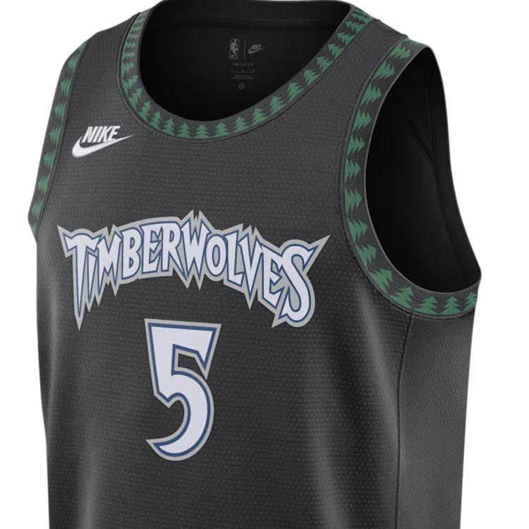 Nike Minnesota Timberwolves NBA Dri-FIT Weiches Bequemes Hautfreundliches Basketballtrikot Herren Tops HM4777-011