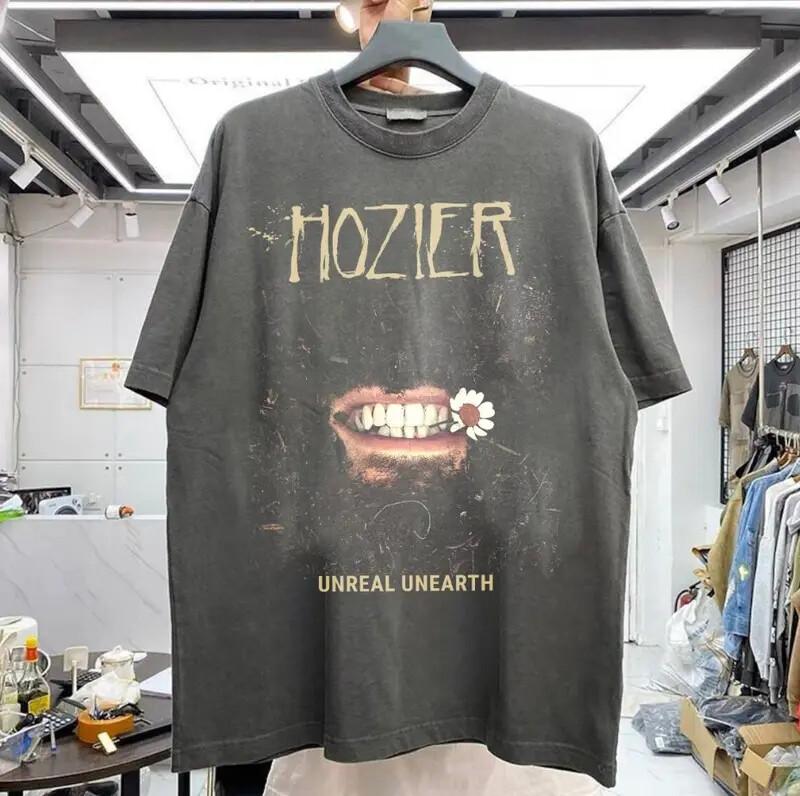 Retro Hozier Unreal Unearth Tour Shirt Hozier Music Tour Outfit Gift For Fan L