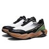 2 Spring and autumn youth outdoor mountain climbing men's shoes non-slip sports soft soles do not tie dad shoes