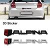 3D Sticker Car Sticker For BMW Alpina Logo Auto Decoration