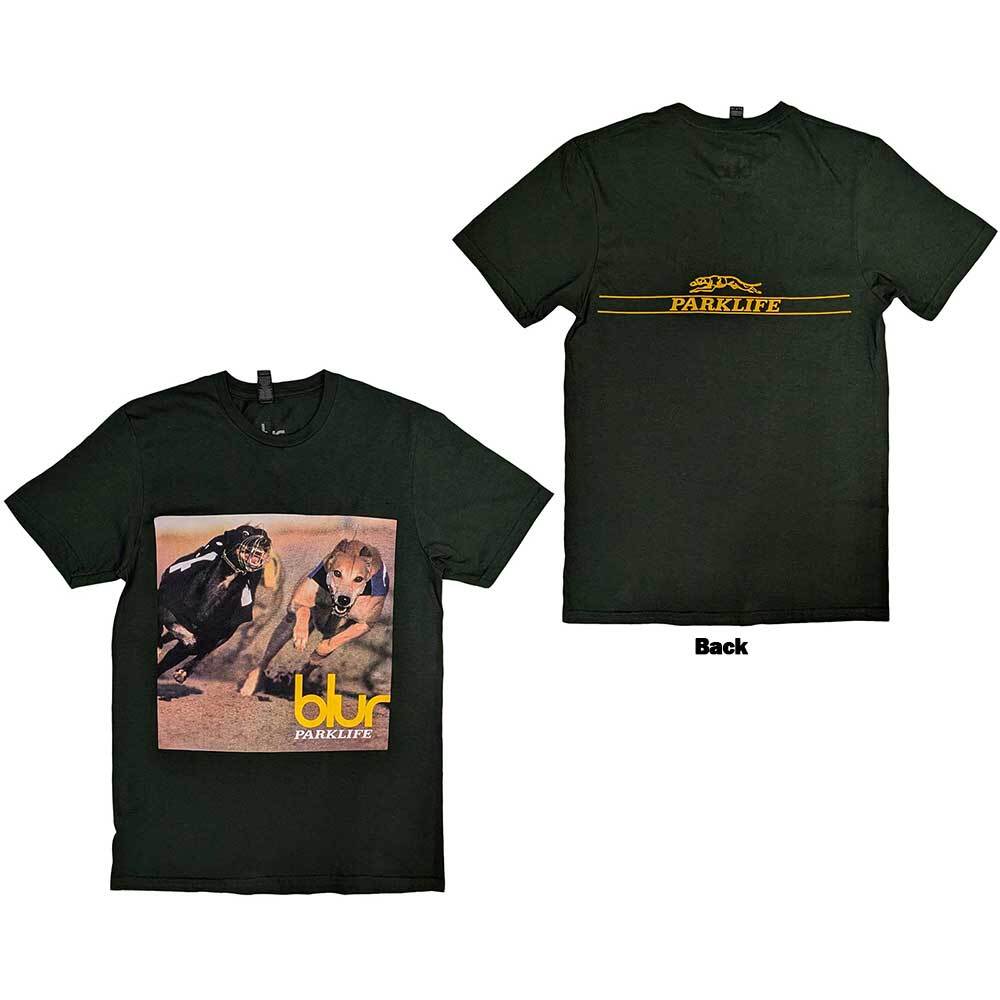 Blur Parklife Album T-Shirt Green New XXXXL