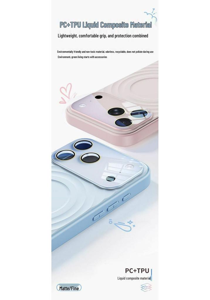 Liquid Silicone Ripple Pattern Magnetic Phone Case for iPhone 17 Pro Max with Button for Apple 16 and 15