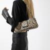 French Style Underarm Bag For Women Brown Black Leopard Handbag Clutch Bag Female Vintage PU Leather Crossbody Bags Versatile