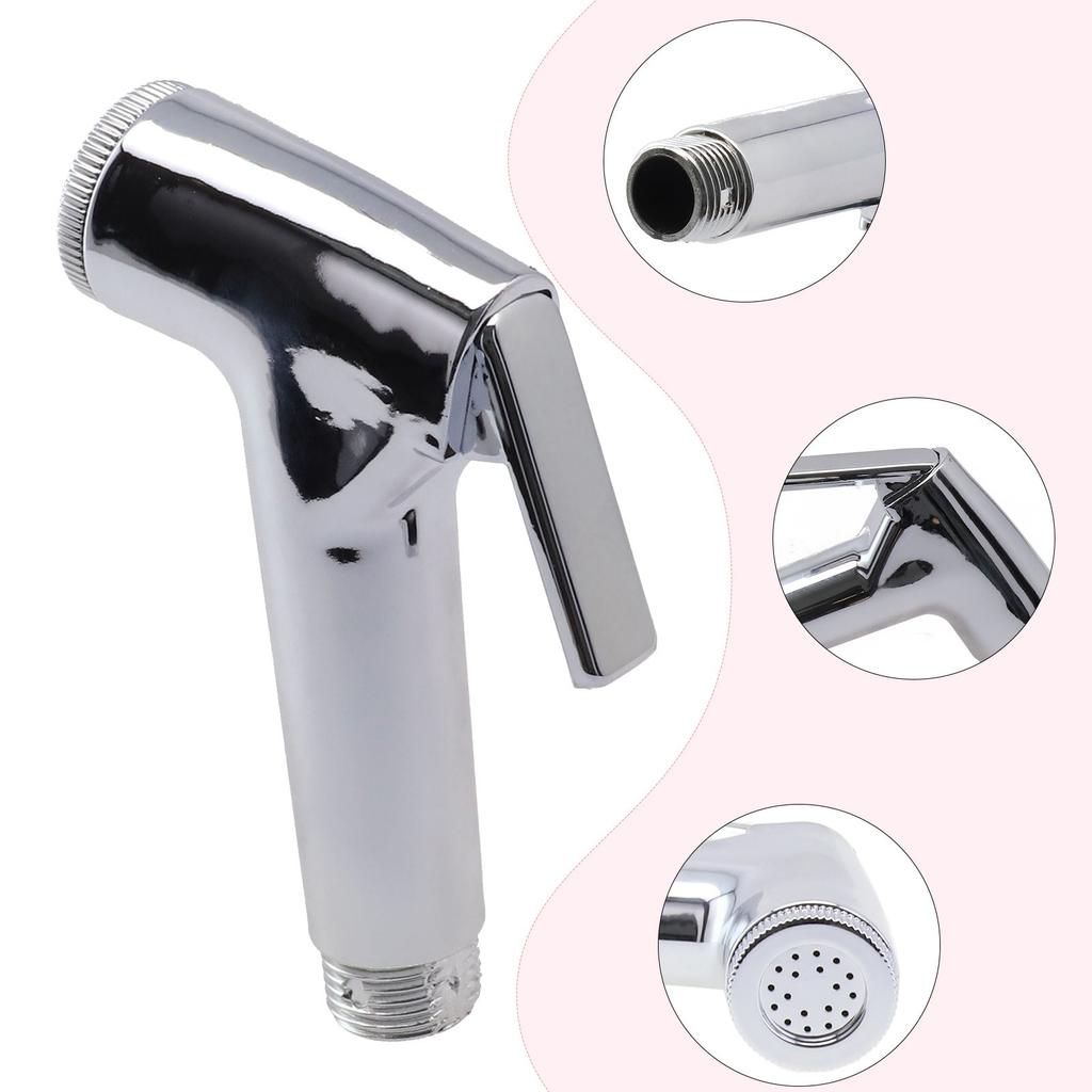 1PC Toilet Douche Bidet Head Handheld Spray For Sanitary Shattaf Shower ABS New