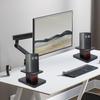 2PCS Speaker Stands for Computer/Bookshelf/Studio Monitor, Density Board for Desktop Speaker Holder, Audio Cable Management