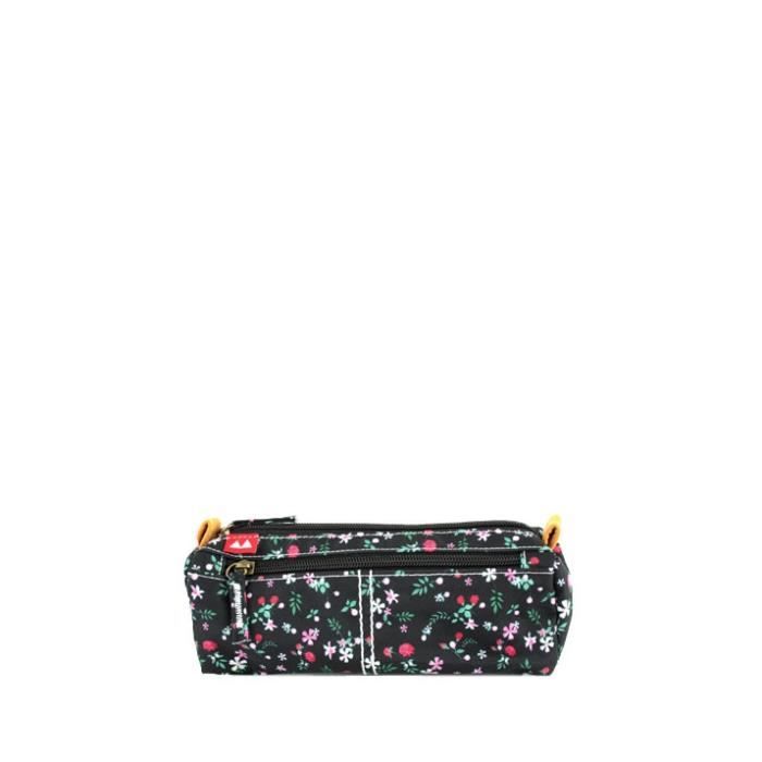 Trousse simple 2 zips Liberty 21 cm Noir 6 LIBERTY NOIR