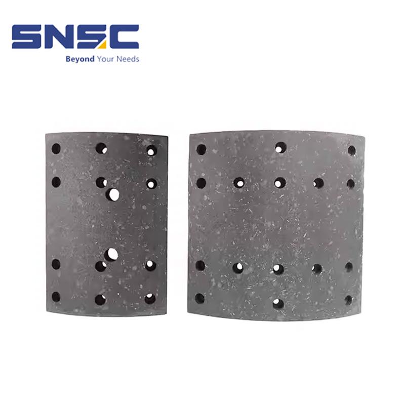 FAW Jiefang Truck Brake Lining Brake Pads 3502406-A0E 3502407-A0E 3502406-A0E