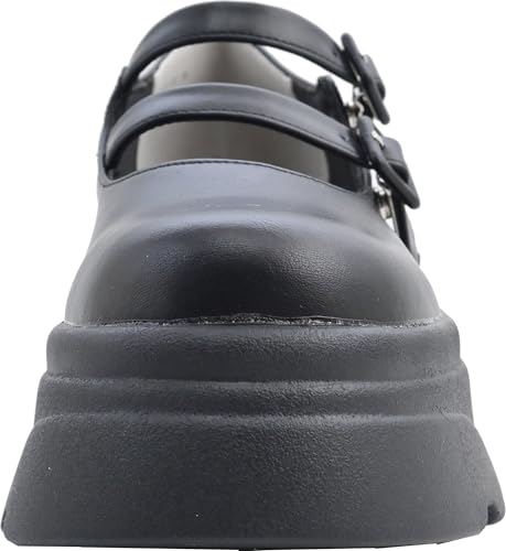 Scarpe con suola alta e doppio cinturino