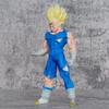 31CM Super Saiyan Blau Gogeta Figur Anime DBZ PVC Modell Sammlung Schreibtischdekoration Geschenk für Kinder