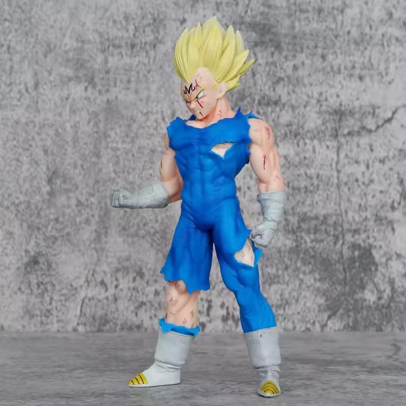 31CM Super Saiyan Blau Gogeta Figur Anime DBZ PVC Modell Sammlung Schreibtischdekoration Geschenk für Kinder
