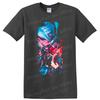 Valorant Agents T Shirt Neon Blue Red Gaming Character Graphic Tee Unisex Top
