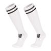 Knee High Soccer Socks for Men Women Stretchy Compression High Tube Socks Striped Athletic Socks for Football Baseball Softball
