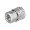 Heavy Duty Pressure Washer Hose Coupler - Stainless Steel M14 Adapter for Power Washing Accessories