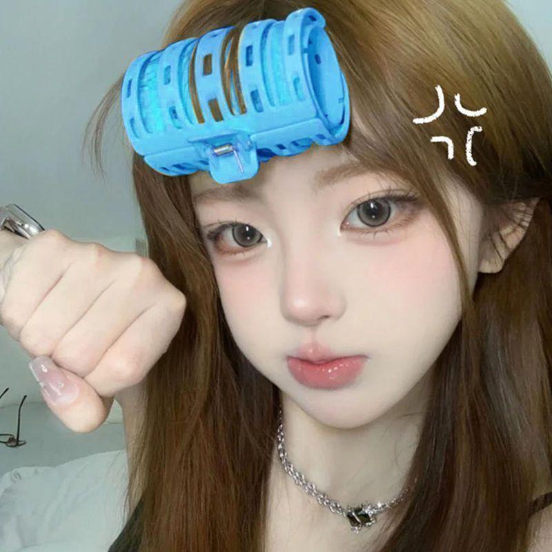 1PCS French Air Inward Bangs Curler Hair Fluffy Clip Big Wave Fixed Artifact Curling Clip DIY Hairdressing Tool