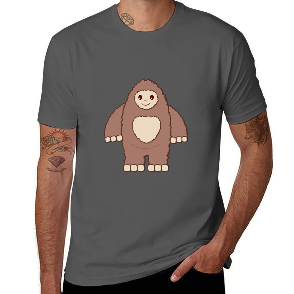 Cute Bigfoot TShirt AntiPilling Casual TShirt
