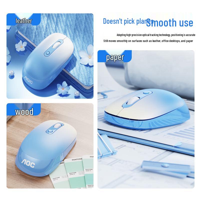 AOC MS310 Silent Wireless Ergonomic Mouse