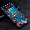 Cute Little Turtle Luxury Case for Samsung Galaxy Z Flip4 Flip3 5G PC Hard Cell Phone Shell Z Flip 4 3 Black Zflip4 Zflip3 Cover