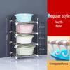 Multi-layer Stainless Steel Bathroom and Kitchen Storage Rack