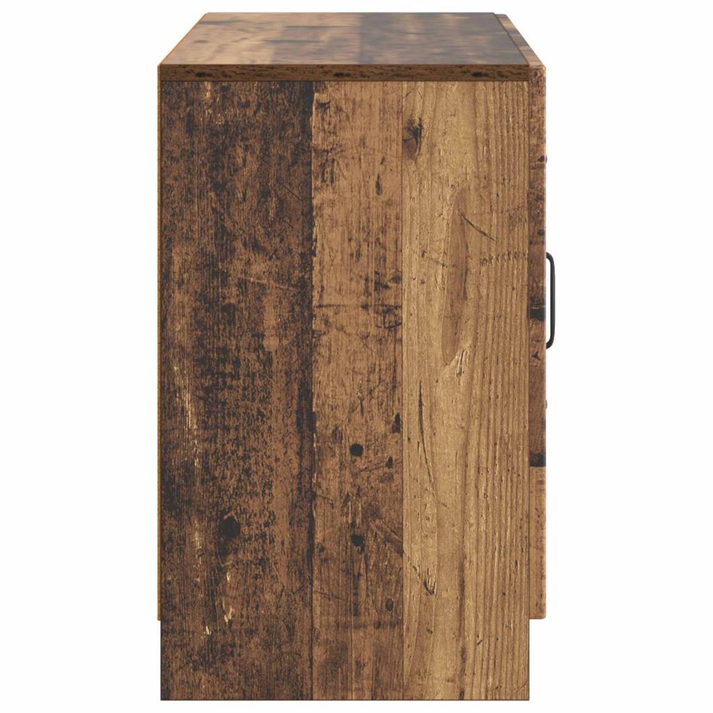 Rustic Wood Sideboard 89 x 34.5 x 57 cm Engineered Wood
