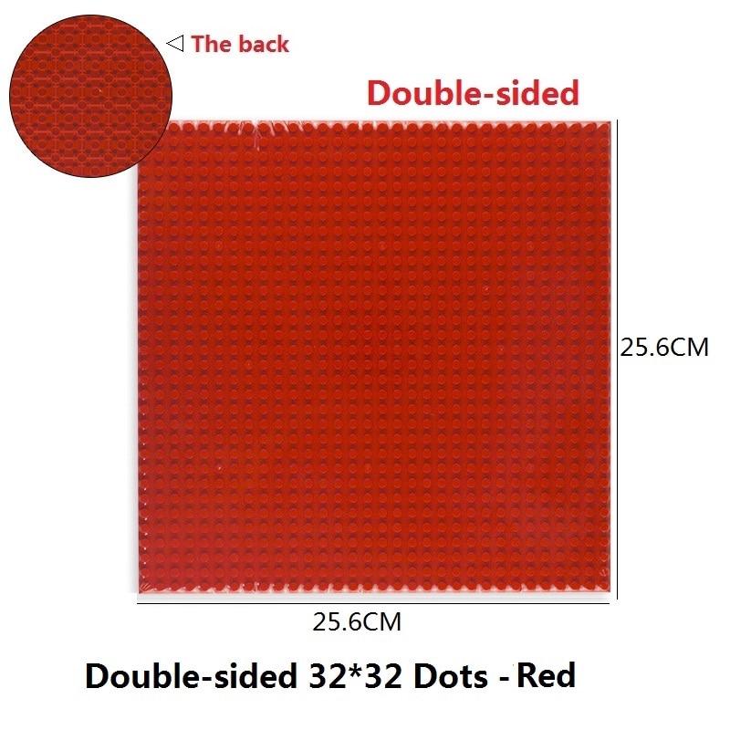 Base Plate 32*32 Dots Double-sided Base Construction Bricks Base Plate Blocks Classical Blocks Children Playthings Works With featuring Brand Bricks