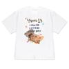Kawaii Korean Style Shortsleeve Sleepy Cat Tshirt Cute Print Casual Versatile Y2k Top Aesthetic Crew Neck Tee For Unisex Unisex