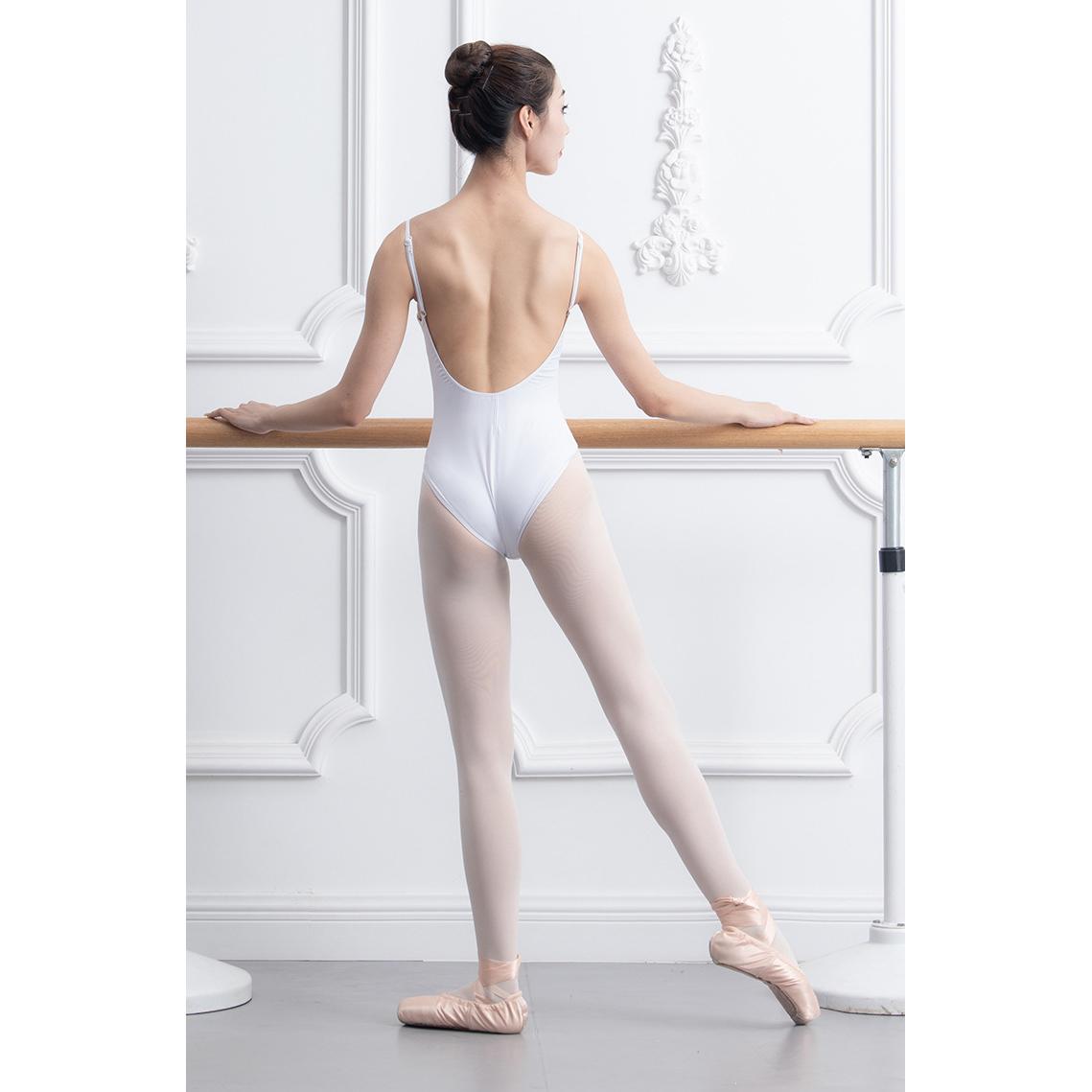 

Балетный купальник для женщин, воздушная гимнастка, йога, танцевальный костюм, слинг, гимнастический купальник, купальник для взрослых балерина XXL белый