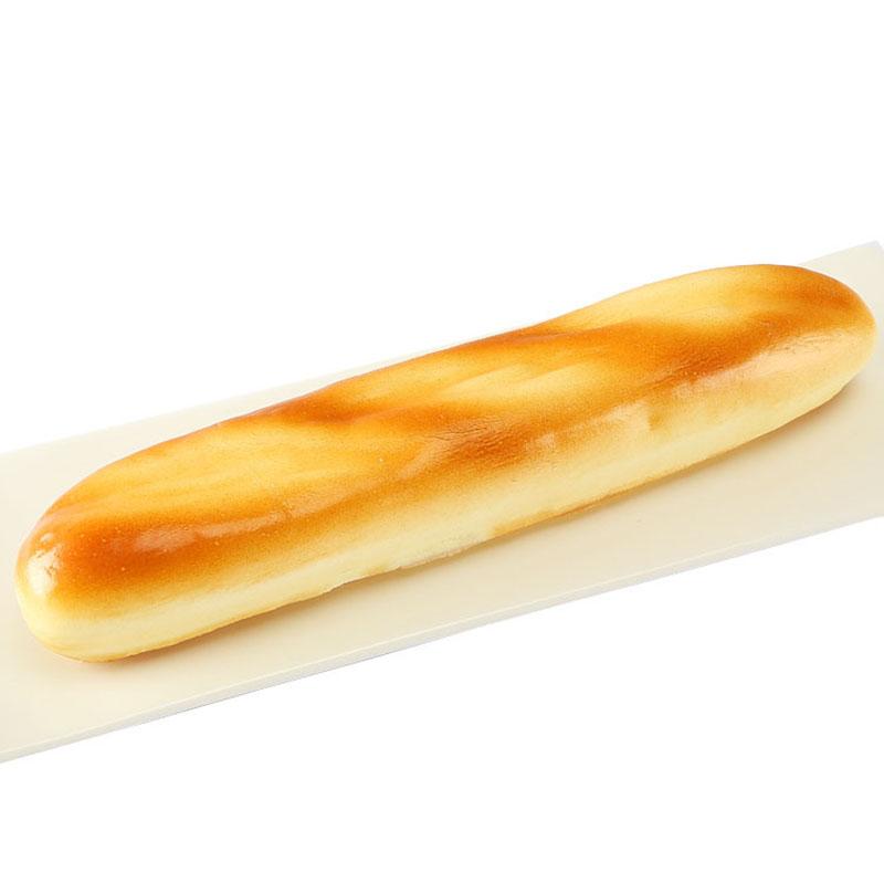 26cm Fake Baguette Simulation Bread Artificial Food Soft Lifelike Long Cake Store Food Model Home Decoration INS Photo Props