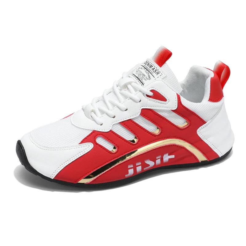 New Fashion Casual Lightweight Wear-resistant Men's Shoes Trend All-match Running Shoes Men's Low-top Breathable Mesh Shoes