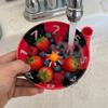 Large Capacity Swirl Berry Washing Drain Bowl Dynamic Vortex Fruit Cleaning Bowl  Home Kitchen