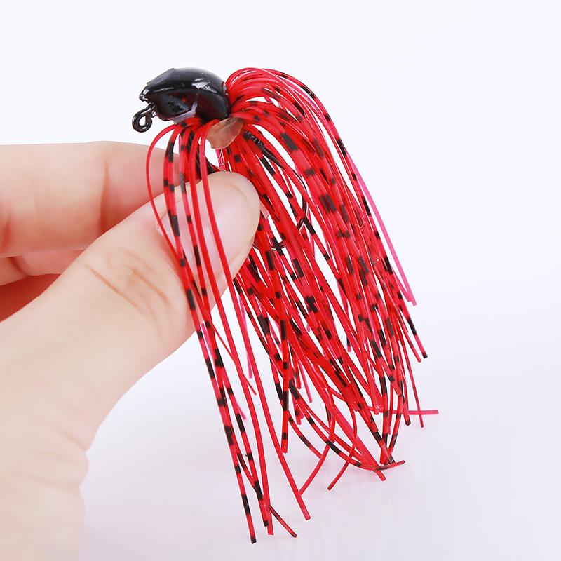 Buy 1pcs Fishing Lure JIG Lead Head Hook with Beard Fishing Tackle at