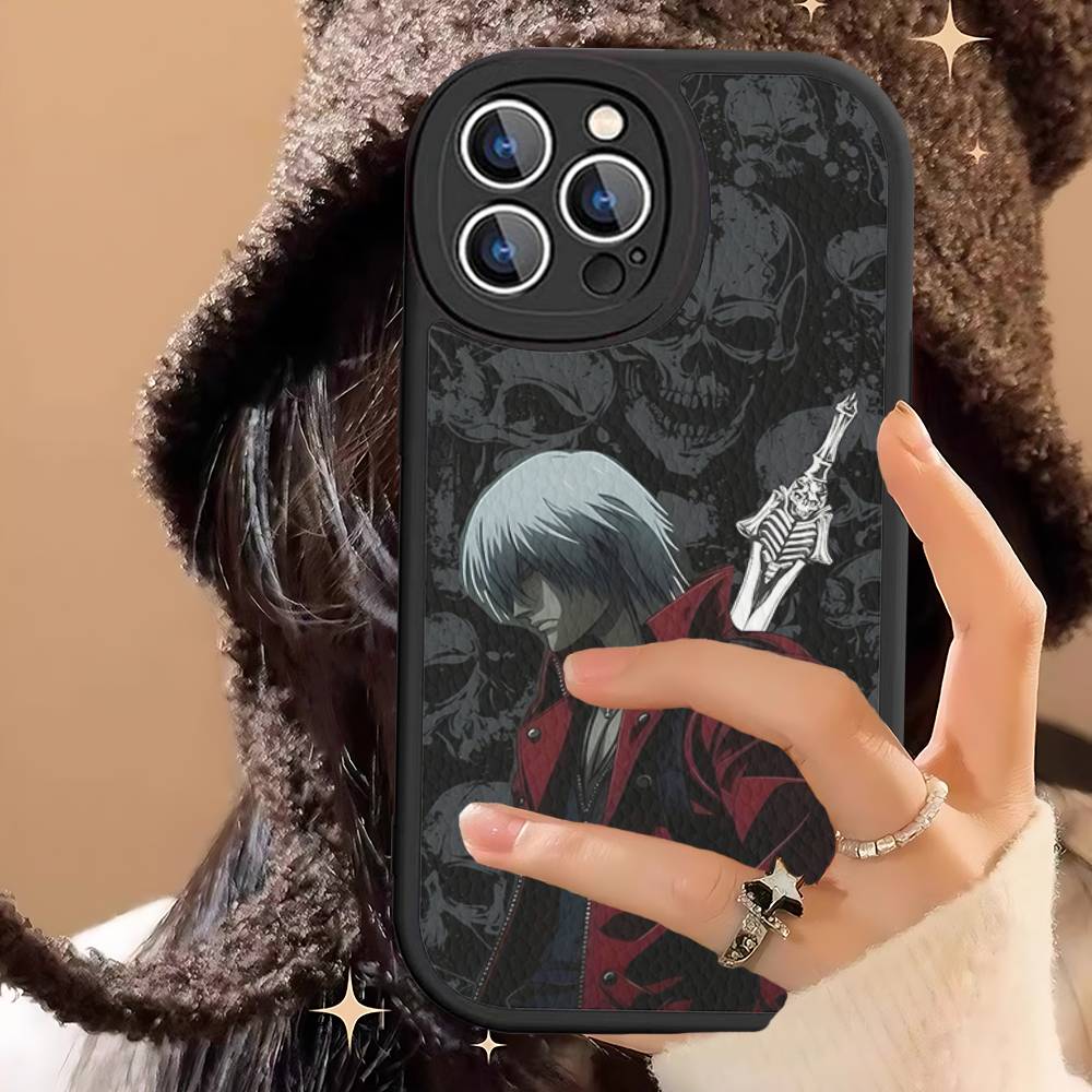 Classic Action Game D-Devil M-May C-Cry Phone Case Hard Leather For IPhone 14 13 16 Mini 15 14 11 12 Pro Max Plus Fundas