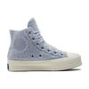 Converse Chuck Taylor All Star Platform High Cozy Sherpa - Ghost Women Sneakers Purple Steel Egret 572240C