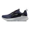 Li Ning SOFT ELEMENT Amorti Antidérapant Résistant à l'abrasion Basse Tige Chaussures de Sport Décontractées Homme Noir Bleu ARHR077-3