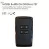 Silicone Carbon Car Key Case Cover For Renault Koleos Kadjar Captur Megane Talisman Espace Clio Zoe Scenic Arkana Dacia Sandero