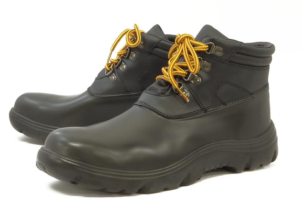 Rikioh Aquaneo Waterproof Safety Shoes, Lace-up Type, Black, 27.0cm, AQN-BK