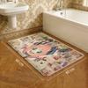 Anime Spy X Family Entrance Door Mat Nordic Style Home Doormat Bathroom-Toilet Mats Bedroom Hotel Decor Mat