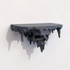 Dark Gothic Icicle Skull Melting Wall Shelf Plastic Wall Storage Rack  Living Room