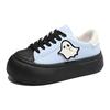 Big head niche original shell ghost board shoes 2025 new casual ugly cute bread big head shoes little white shoes thick sole