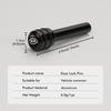 AXADSN1 4pcs Car Security Door Aluminum Truck Lock Knob Pull Pins For KIA Sportage Rio Ceed Niro Soul Stonic Picanto Proceed