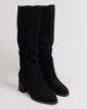 Winter Boots On Heels Berkonty 31470200 36 Black Suede