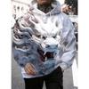 Autumn Men's New Pumpkin Shadow Halloween Print Casual Women's Sweater