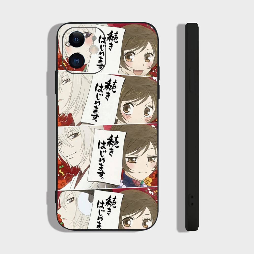 K-Kamisama Love Anime Phone Case For IPhone 17 Air 16 15 14 13 Pro Max 11 12 Black Silicone Cover